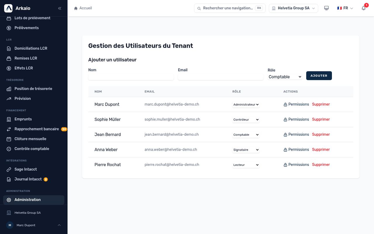 Benutzerverwaltung