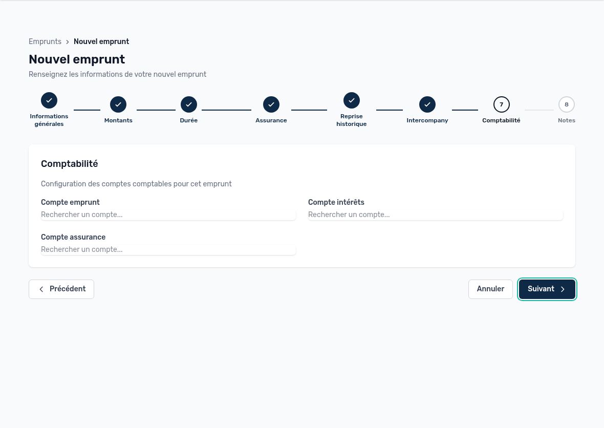 Schritt 7: Intacct-Sachkonten